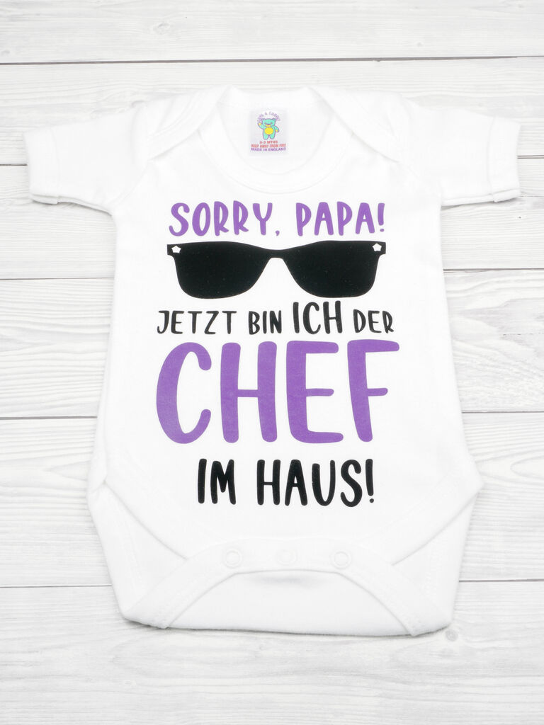 Sorry Papa, jetzt bin ich der Chef im Haus!