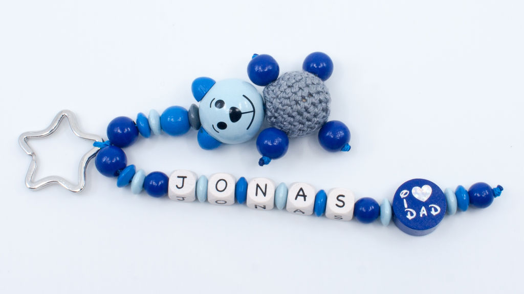 Schlüsselanhänger 3D Bär 'Jonas'