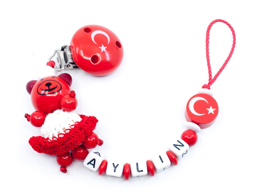 Nuggikette Türkei mit 3D Bär 'Aylin'