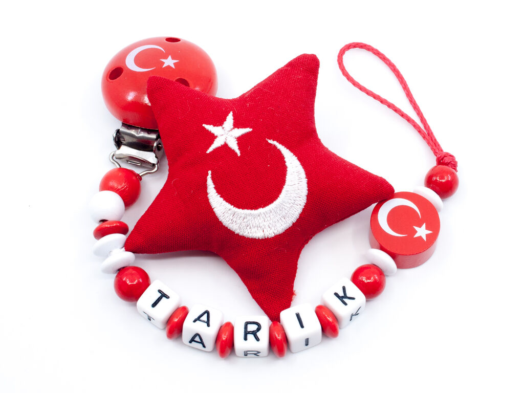 Nuggikette Türkei mit Stoffstern Tarik'