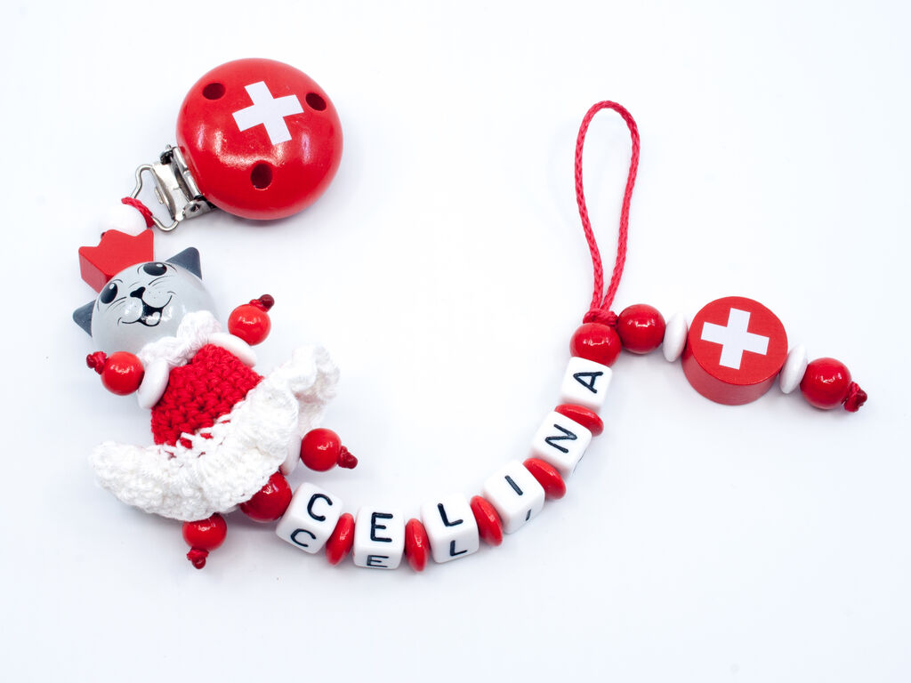 Nuggikette Schweiz 3D Katze 'Celina'