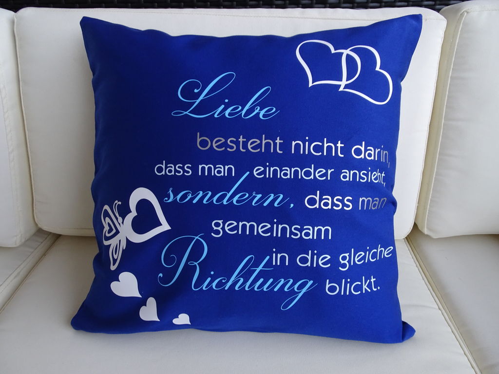 Erinnerungskissen ''Liebe''