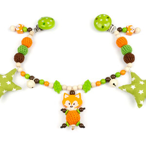 Kinderwagenkette Fuchs mit Sternen