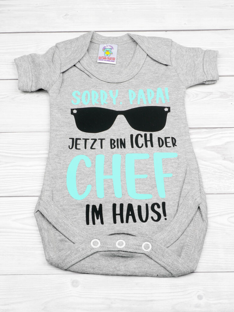 Sorry Papa, jetzt bin ich der Chef im Haus!